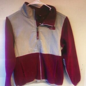 The North Face Red and Gray Jacket